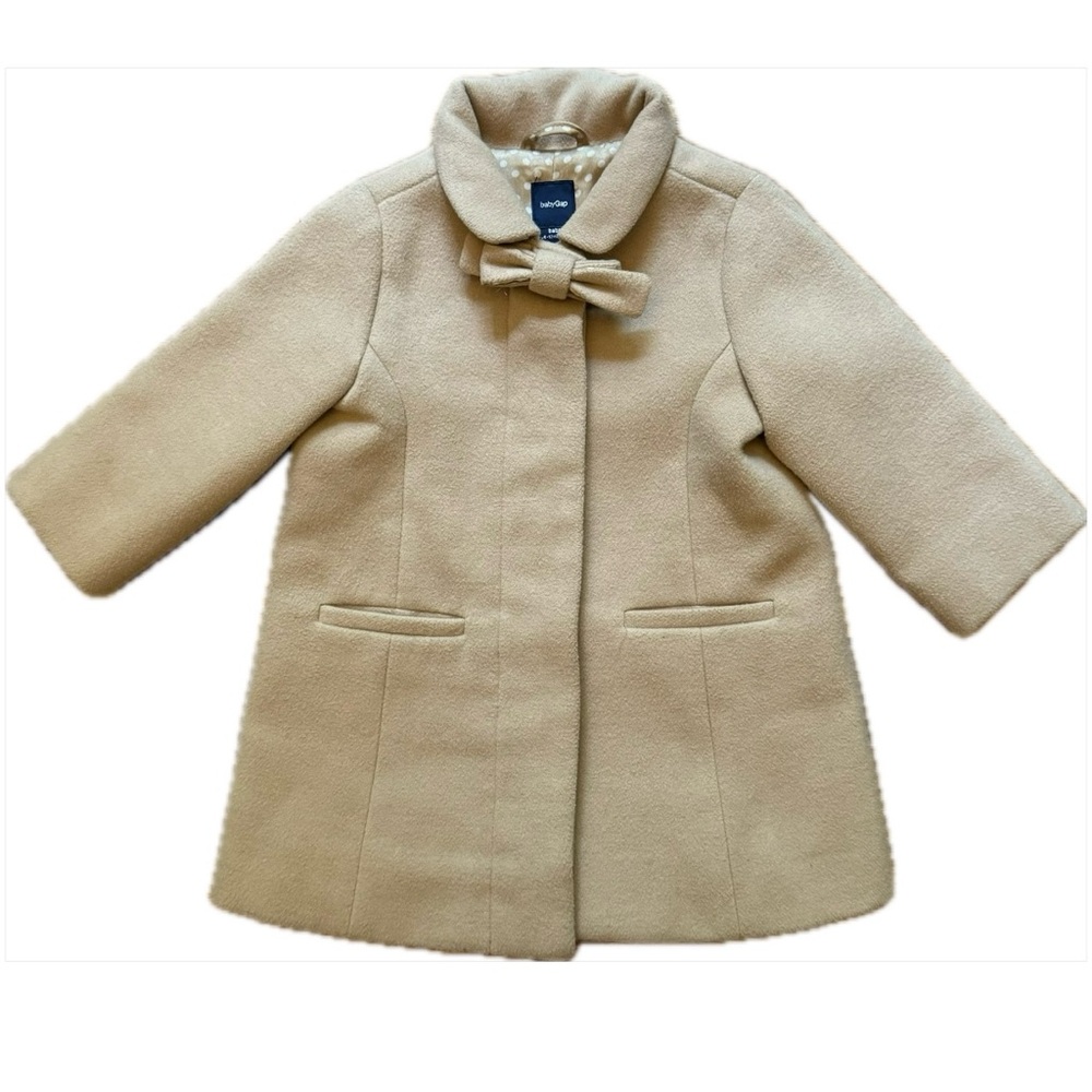 Baby Gap Deerfield Bow Peacoat size 6-12 month